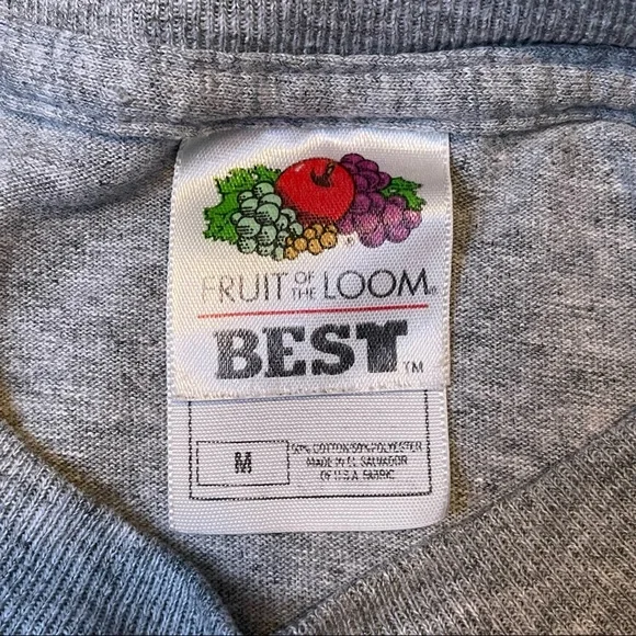 VTG 90's 1999 DARE D.A.R.E Get a Life Men's Size Medium Gray T-Shirt Houston PD - Picture 6 of 6